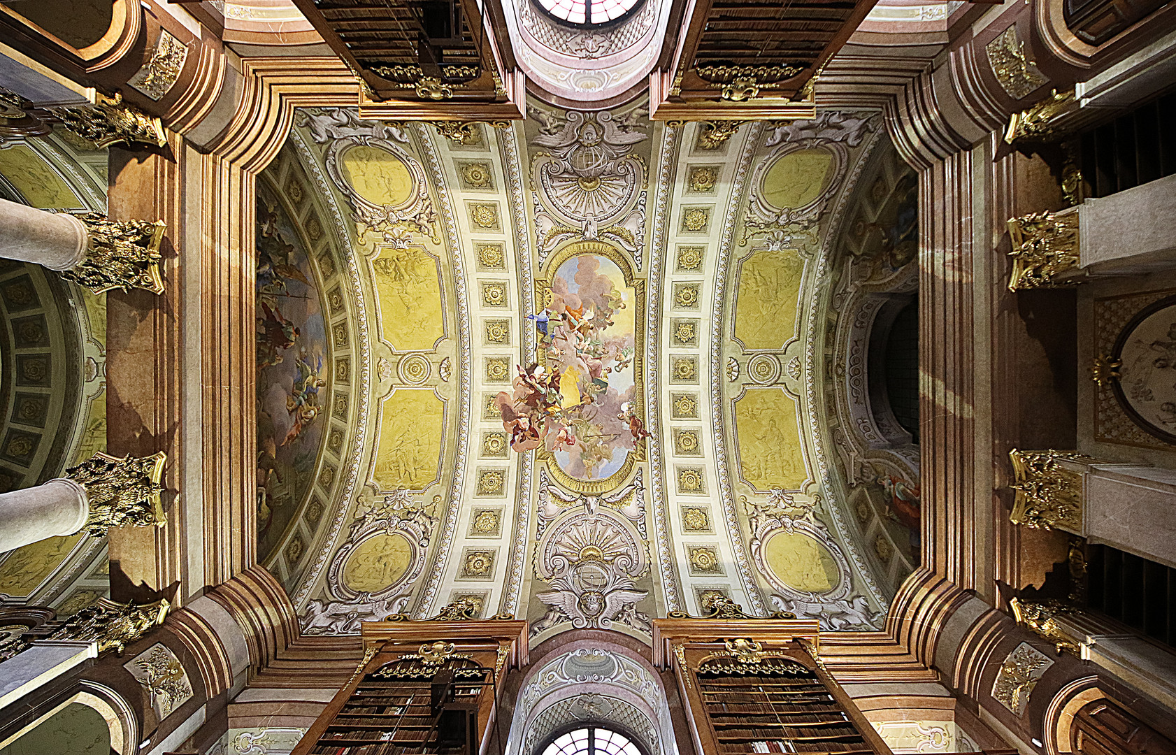 österreichische Nationalbibliothek Foto & Bild architektur