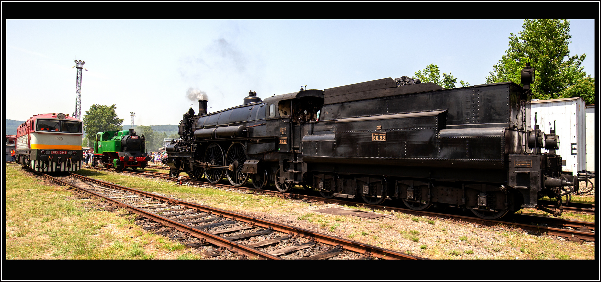 österreichische Schnellzug-Dampflokomotive