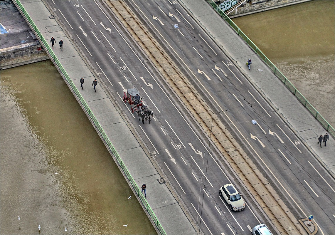 \\ Österreichische Schwedenbrücke über den Donaukanal //