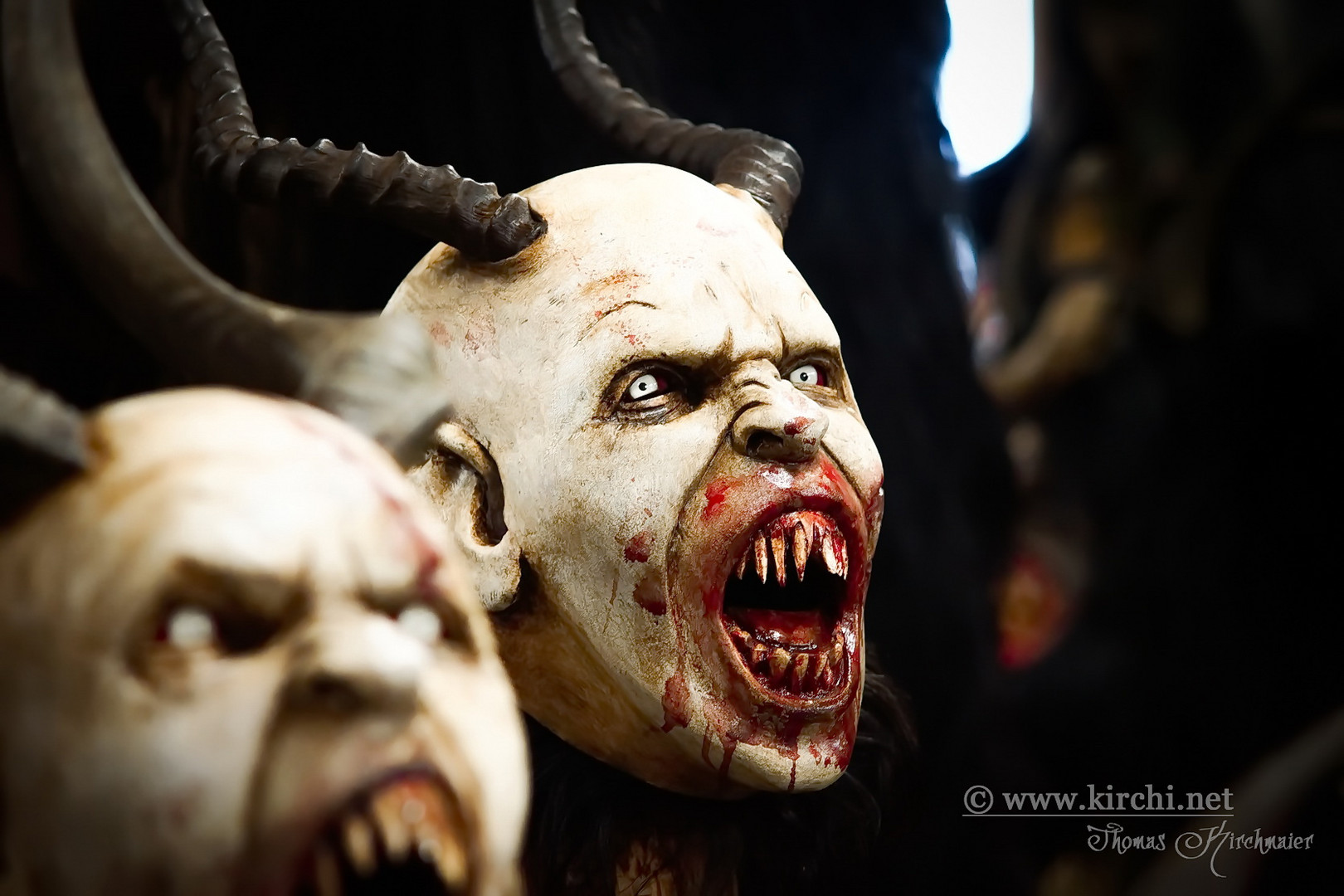 Österreichs größte Krampusmaskenausstellung in Hallein