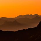 Östlicher Blick vom Breitenstein vor Sonnenaufgang