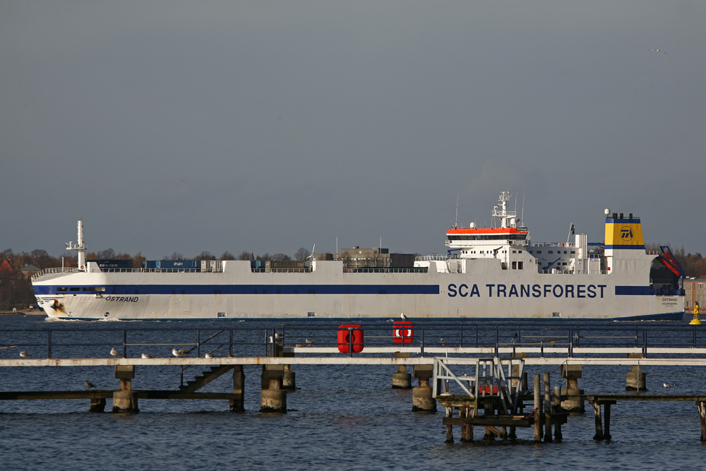 Östrand auf dem Weg zum Nord-Ostsee-Kanal