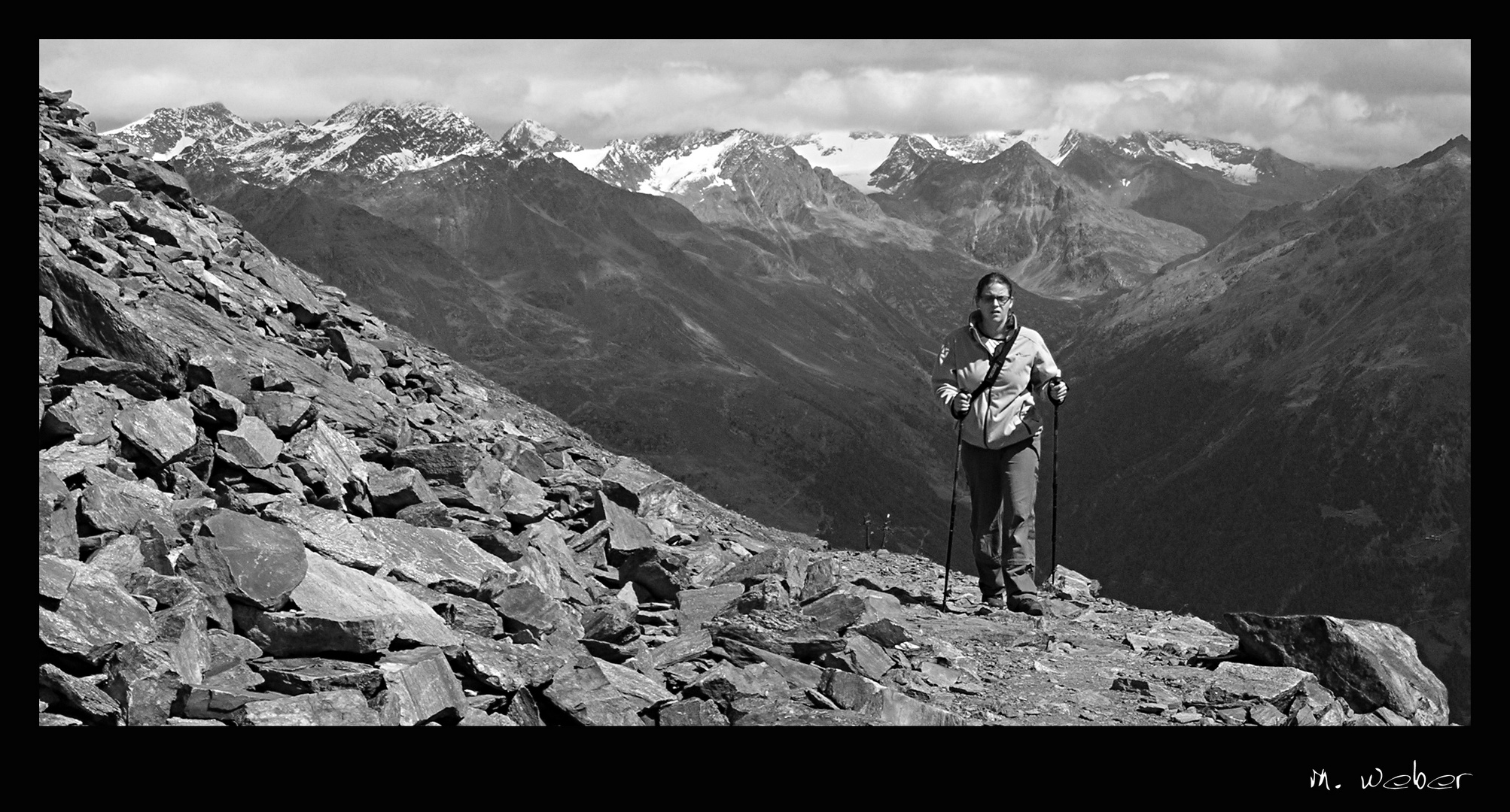 Ötztal, Aufstieg zum Schwarzkogel