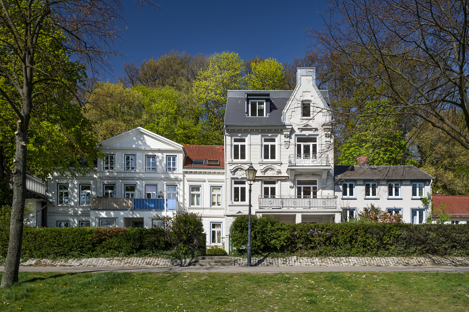 Övelgönne an der Elbe