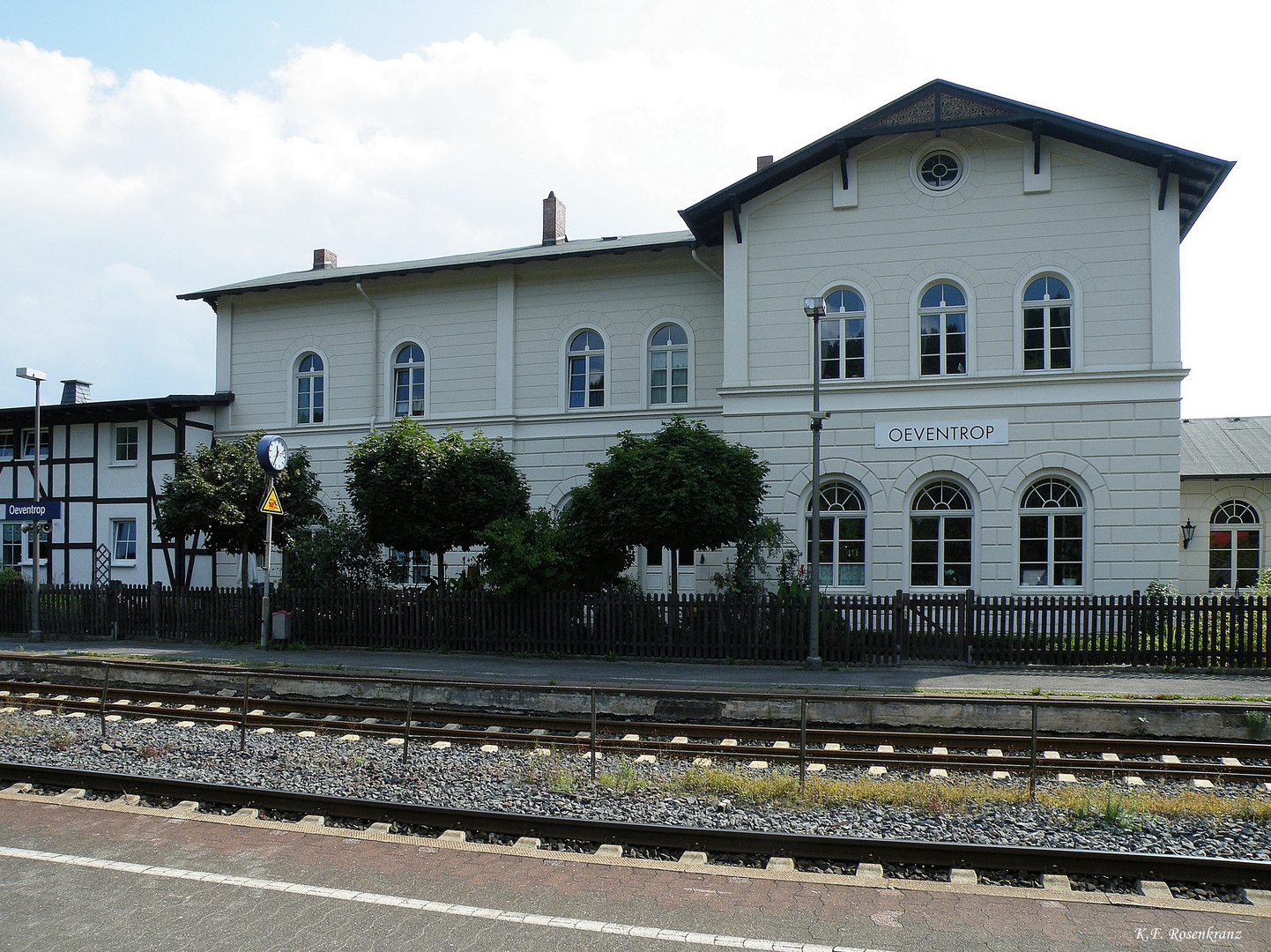 Oeventrop - Ehemaliger Bahnhof -