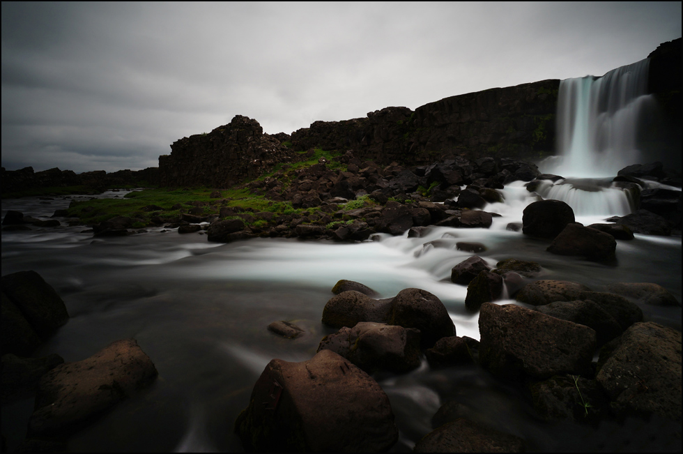 Öxarafoss im Thingvellir Nationalpark