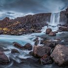 Öxarafoss - Island, Panorama