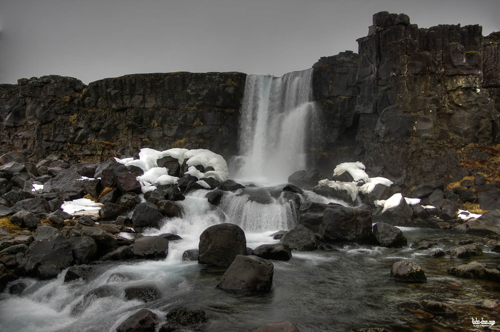 Öxarafoss-Wasserfall