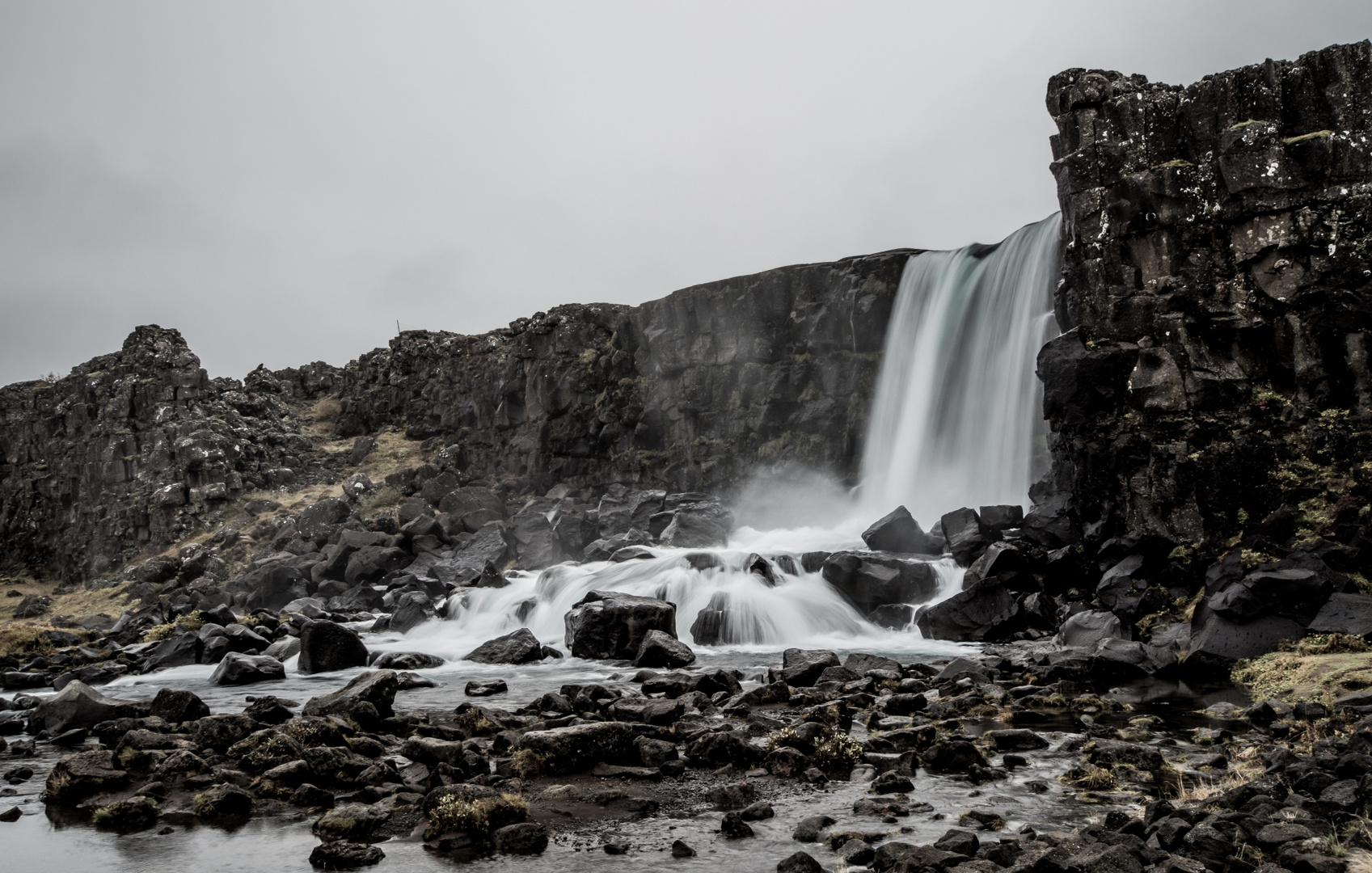 Öxarárfoss freihändig