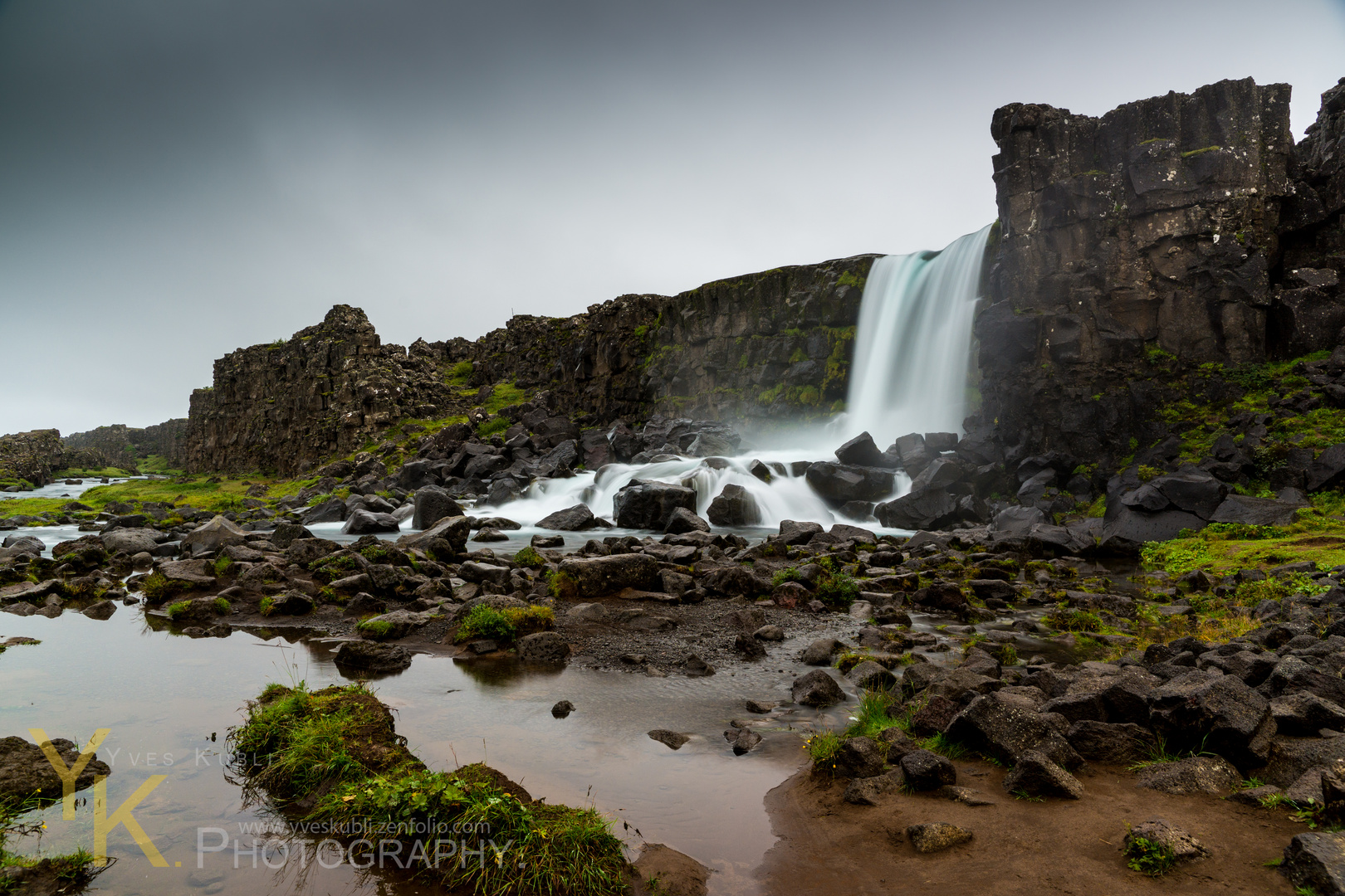 Öxarárfoss, Iceland