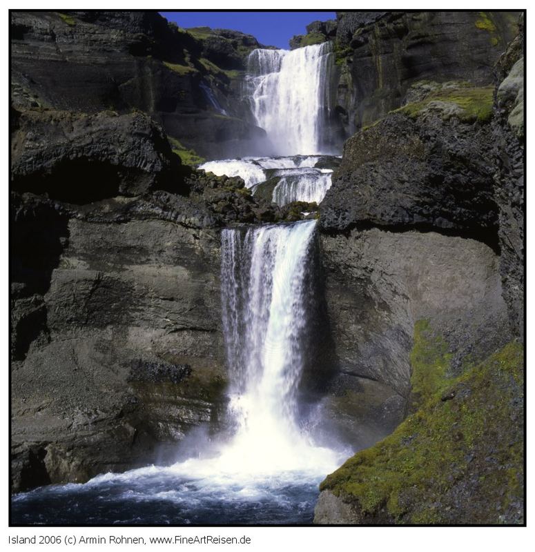 Ofaerufoss, der Weg zur Unterwelt (Teil II)