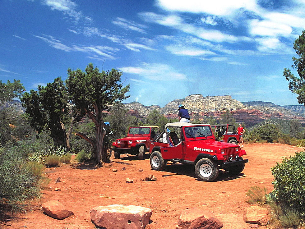 Off Road bei Sedona (Arizona) 1994