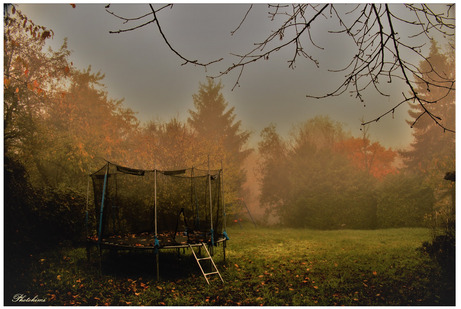 Off season für Trampolin