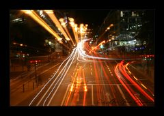 Offenbach am Main at night