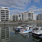 Offenbach: Hafen - Bebauung mit Gabi