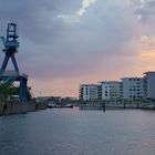 Offenbach Hafencity am Abend