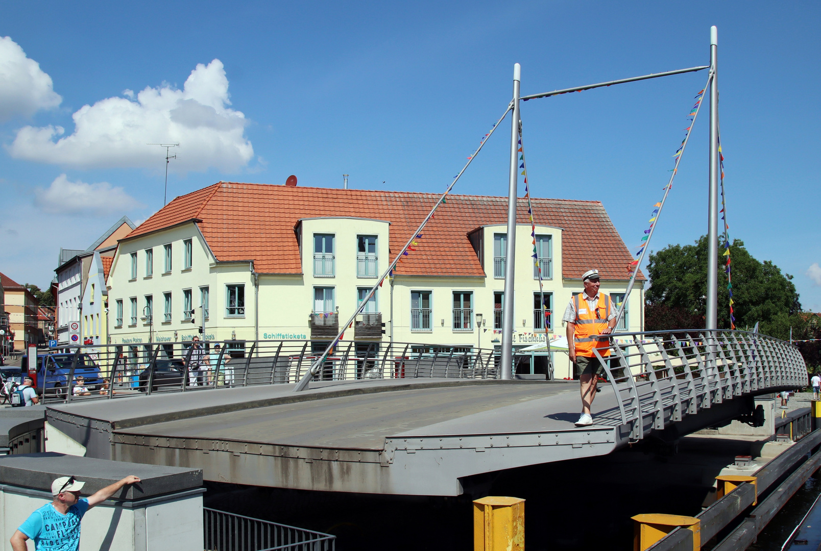 offene Brücke