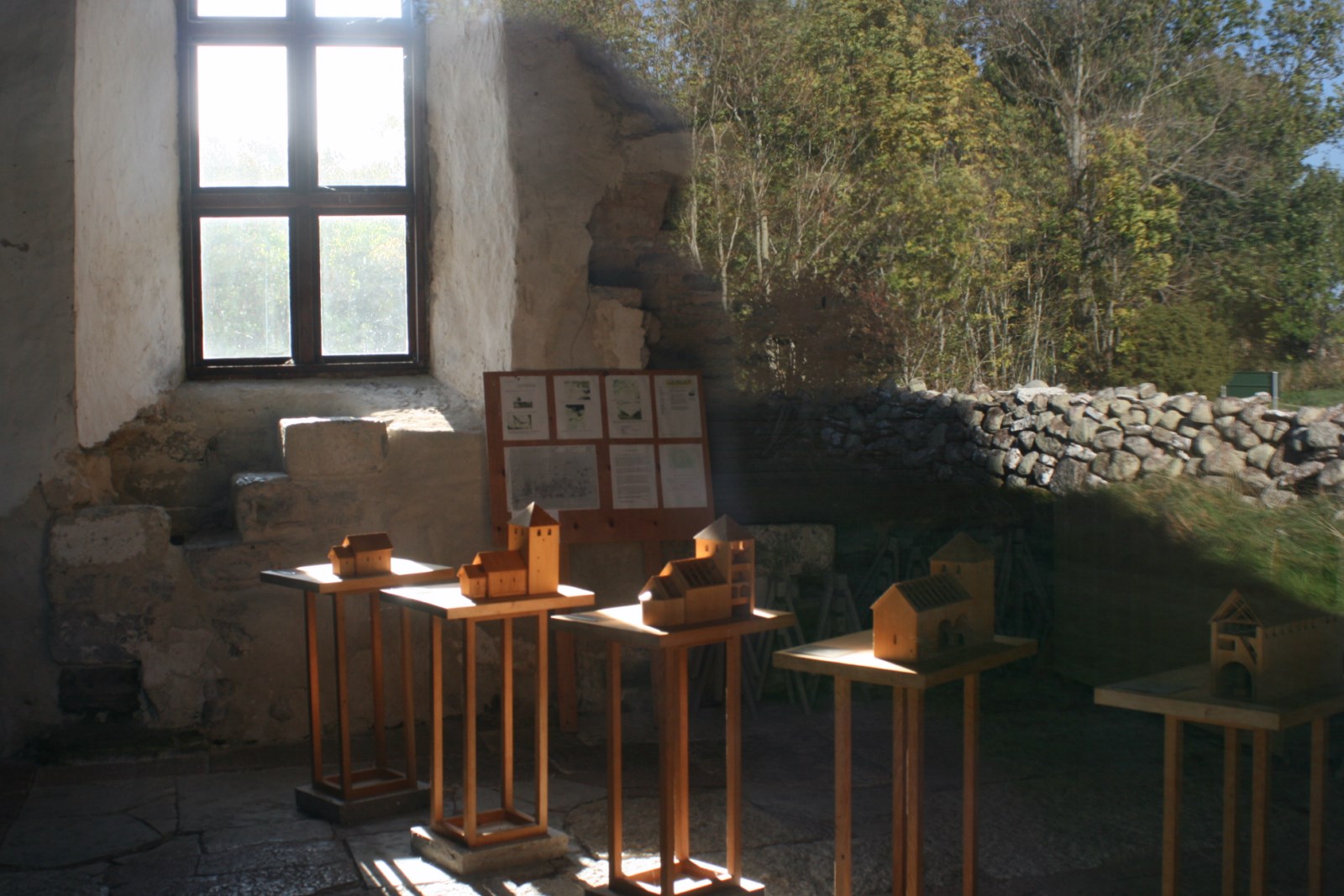 Offene Kirche, Kirche von Kalle, Insel Öland, Schweden