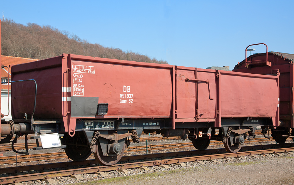 Offener Güterwagen 862806 Omm 52