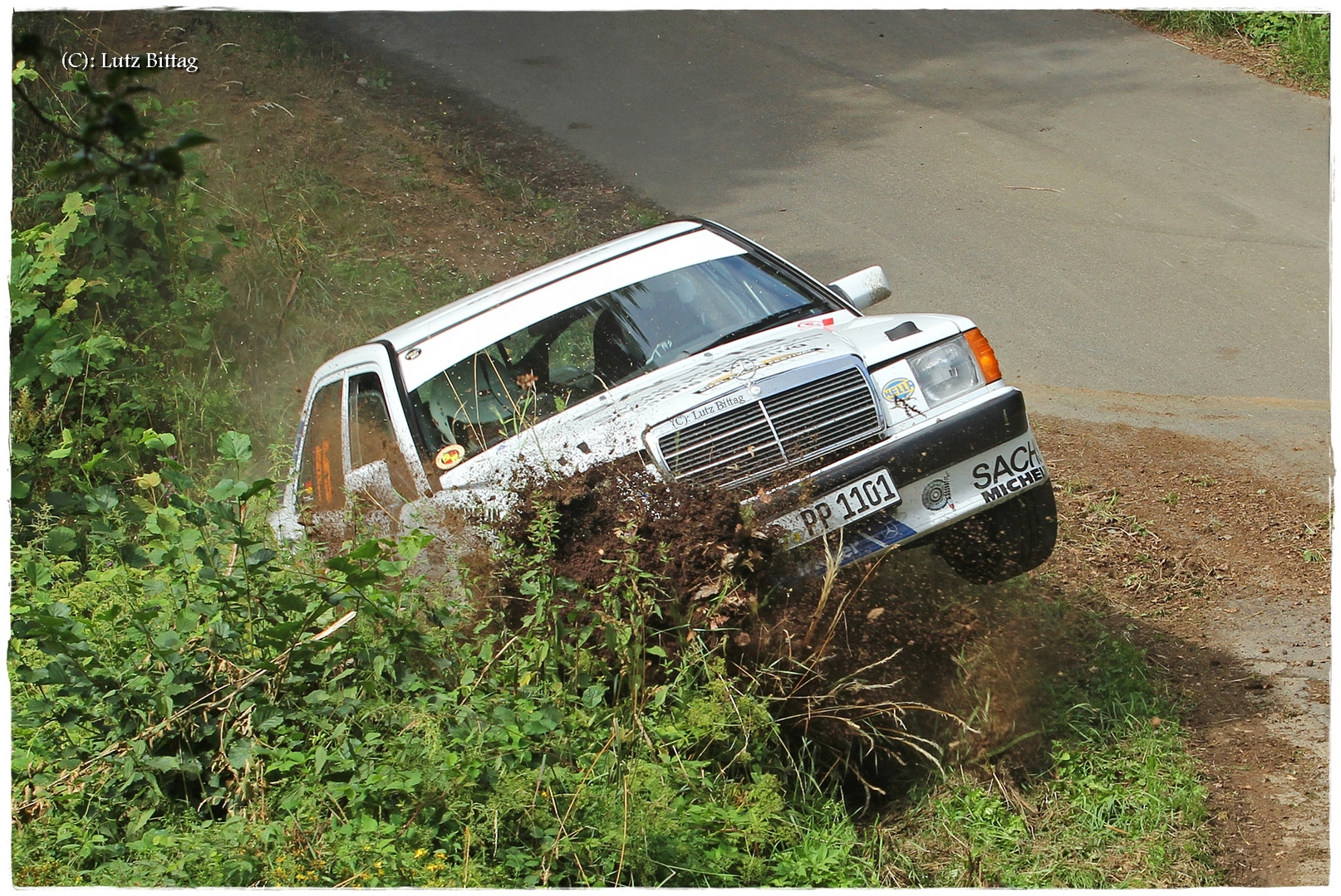 Offroad im Benz