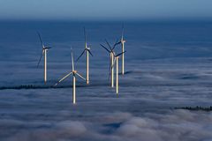 Offshore Windkraft Nebel-18-10-2021