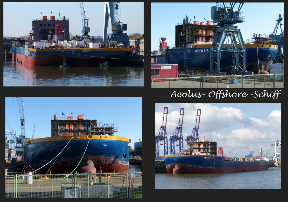 Offshore-Windkraftanlagen-Errichterschiff AEOLUS