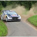 Ogier kratzt die Kurve