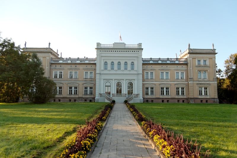 Oginski palace in Plunge (Lithuania)