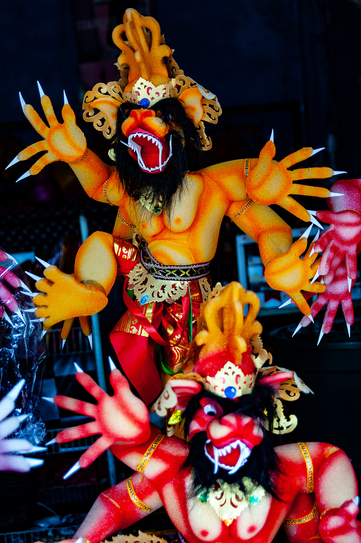 Ogoh Ogoh figures for sale out