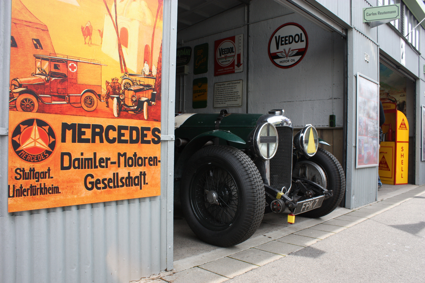 OGP Nürburgring historisches Fahrerlager