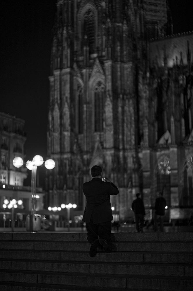 Oh du heiliger Fotogott, mach dass der Kölner Dom drauf passt ...