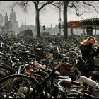 Oh my Gosh, where is my bike ? Cycle Shed Amsterdam Central Station.