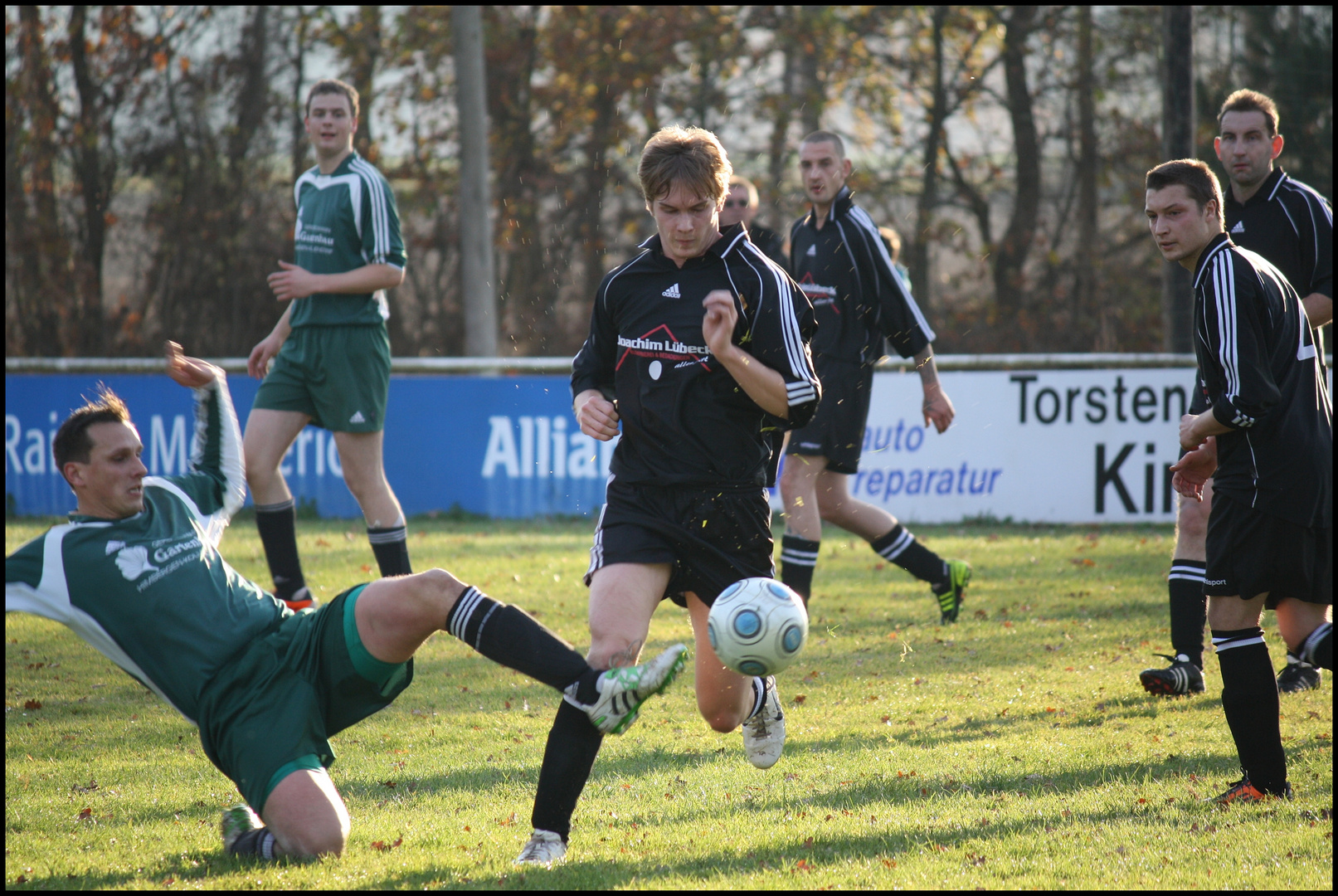 Oh Schreck, der Ball is weg