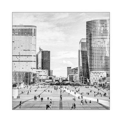 Oh, welch Glückes Fügung _ da La Défense nicht den Triumpfbogen überspannte!