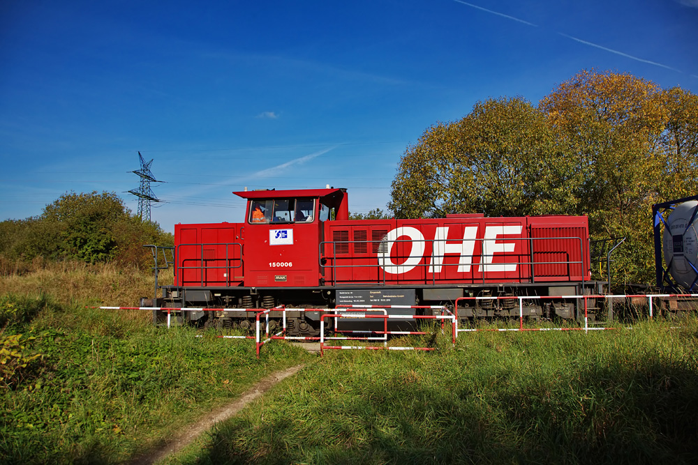 OHE 150006 auf Kieler Gleisen.