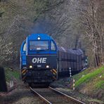 OHE auf den Gleisen der Seehafen Kiel