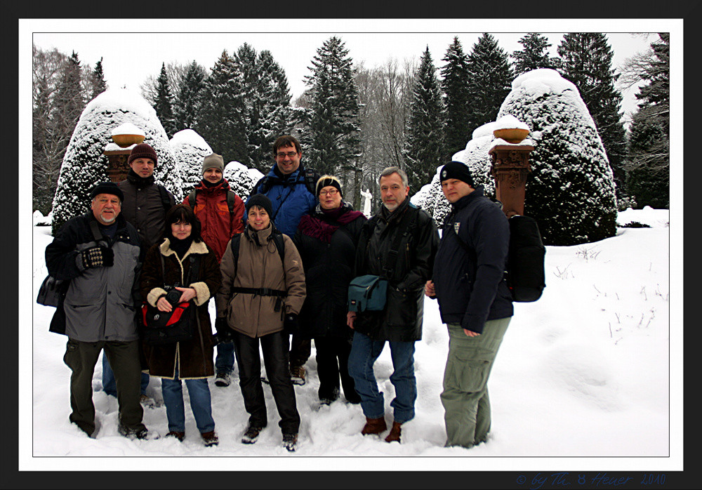 Ohlsdorf im Schnee...
