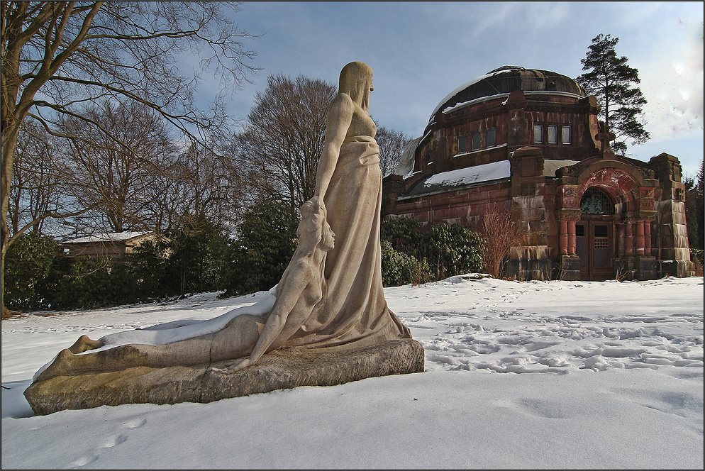 * Ohlsdorf im Winter *