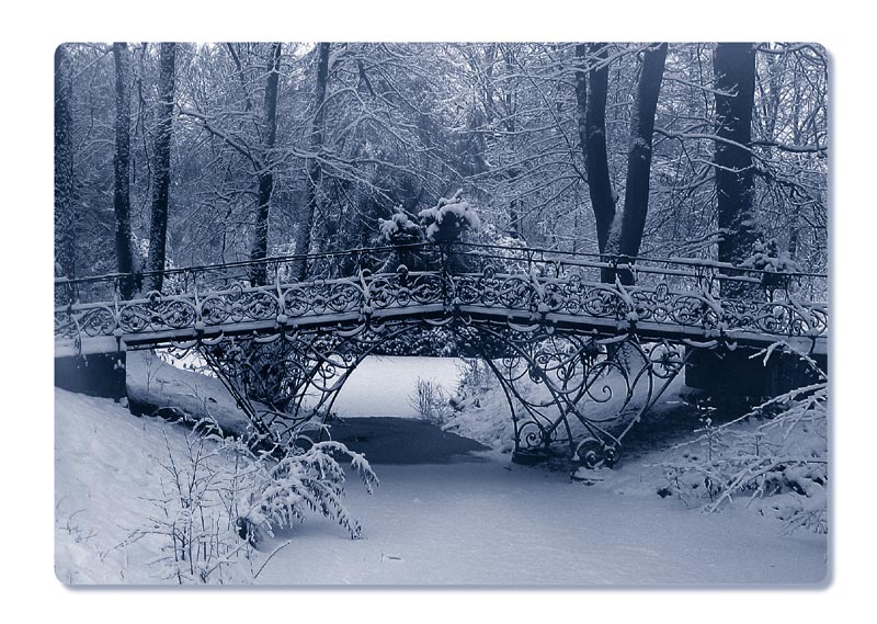 Ohlsdorfer Friedhof im Winter