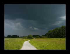 ...ohne Ausweg: dem Gewitter entgegen... - da musste ich durch...