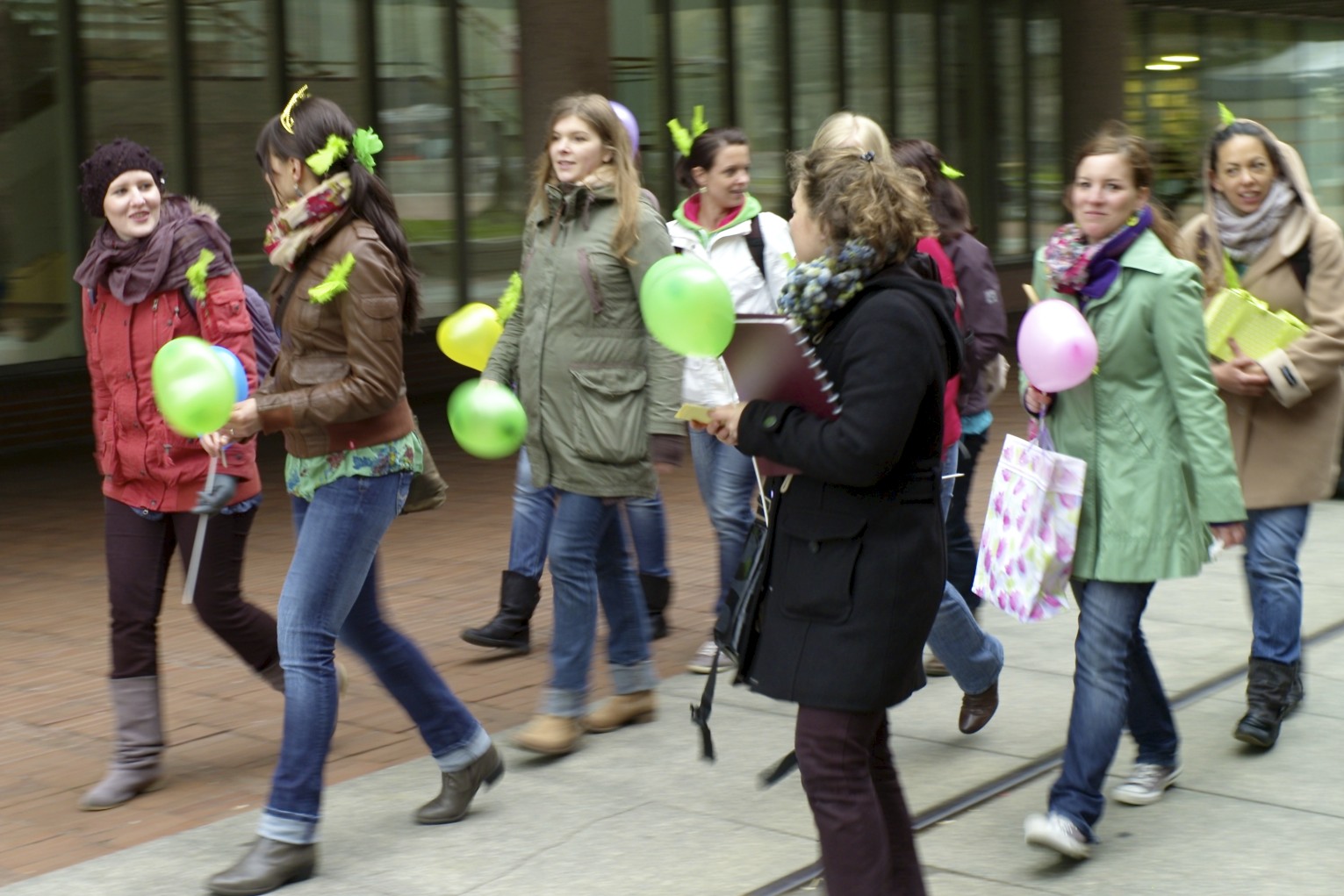 ohne Ballon kann niemand unaufgeheitert sein