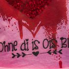 "Ohne di is ois bled"