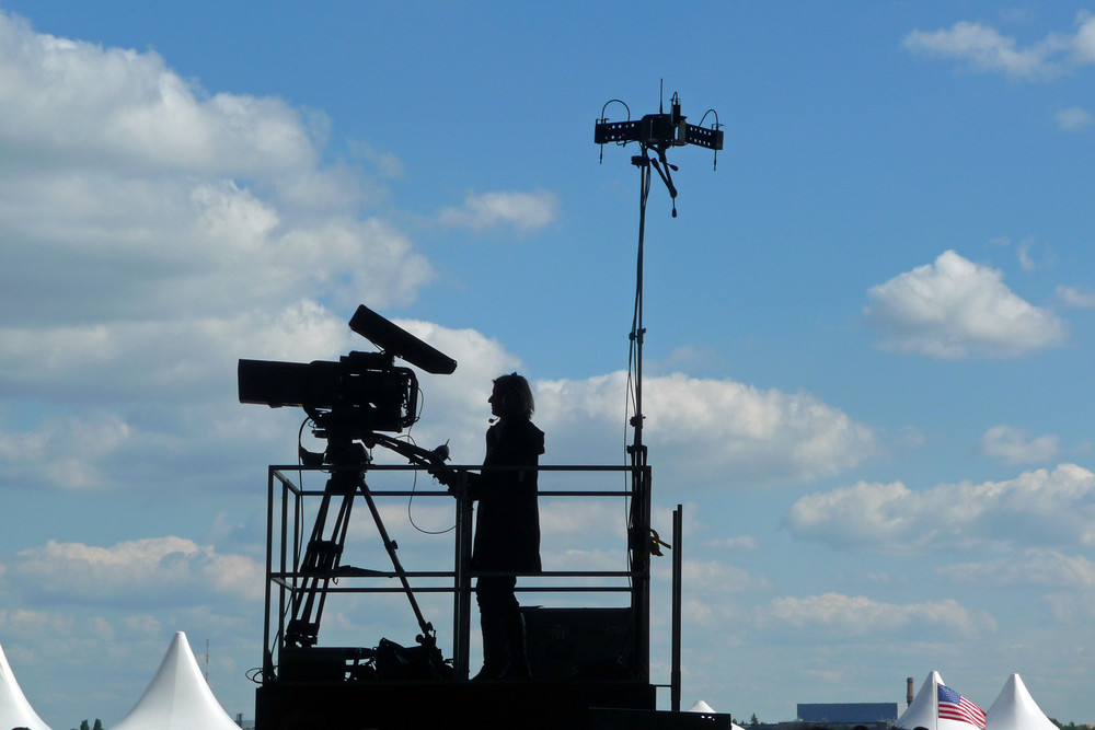 Ohne Kamera geht Fernsehen überhaupt nicht ;o)) Foto & Bild reportage