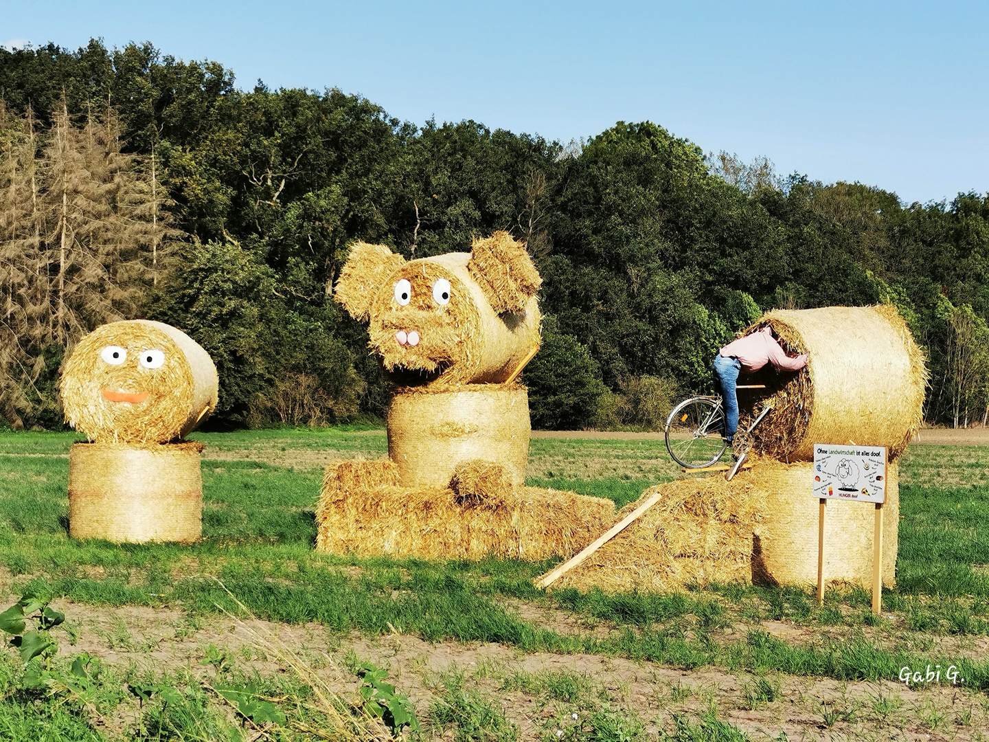 " Ohne Landwirtschaft ist alles doof ".......