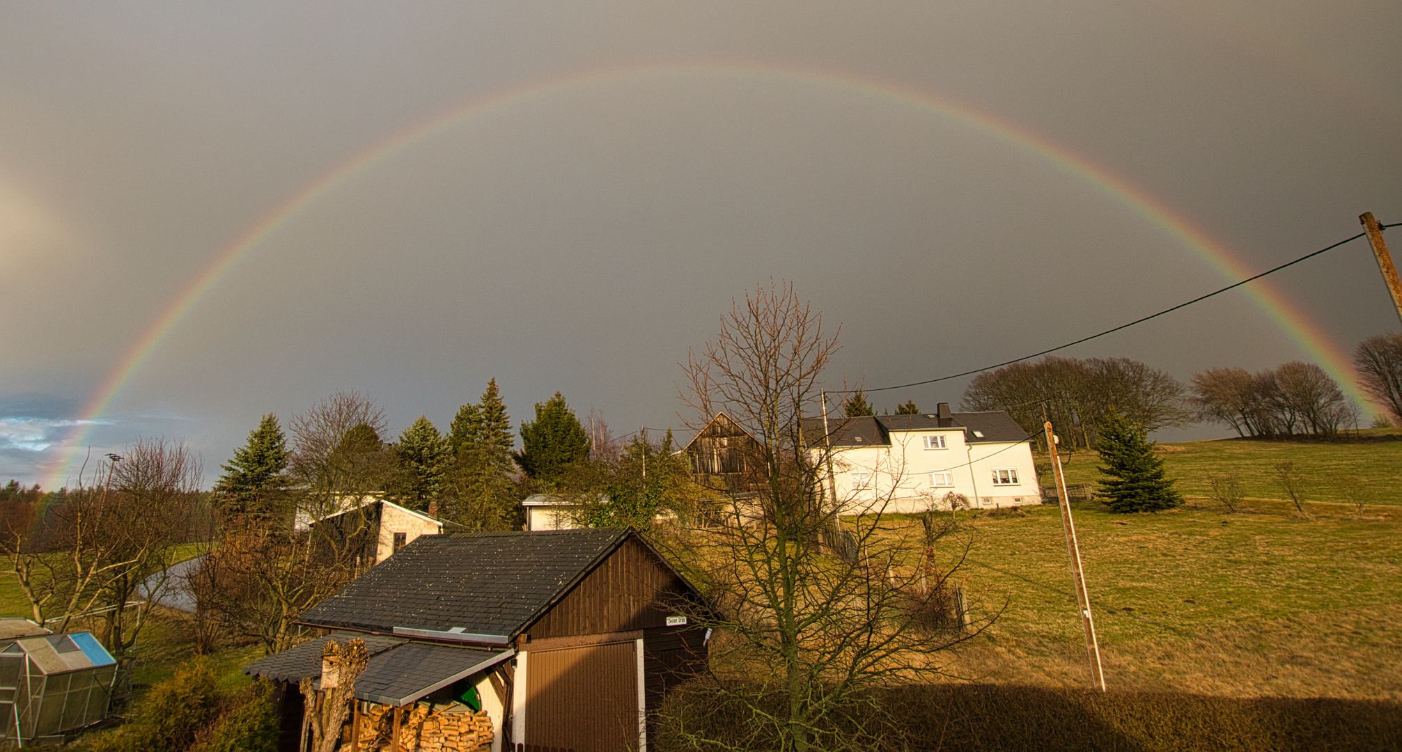 Ohne Regen kein Bogen :)