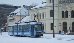 Ohne Schneepflug unterwegs