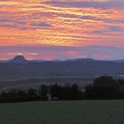 Ohne weitere Worte Panorama von gestern Morgen vom Ziegenrücken in Meusegast