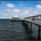 Ohne Wind geht auf der Seebrücke nichts