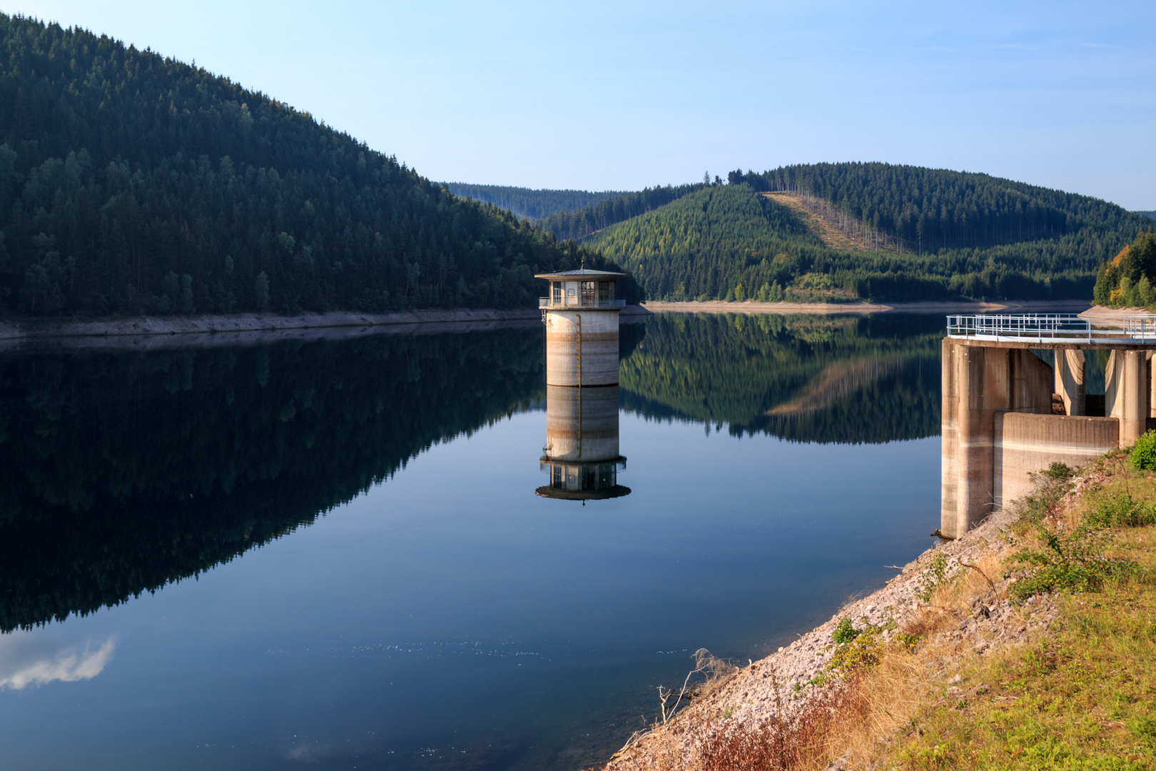 Ohra-Talsperre in Luisenthal