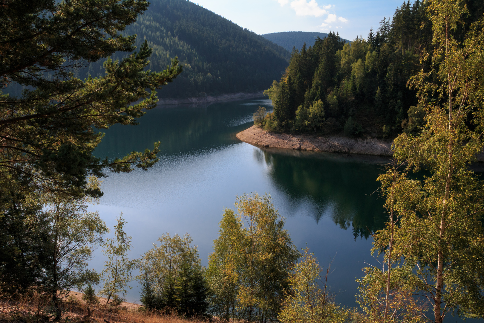 Ohra-Talsperre in Luisenthal